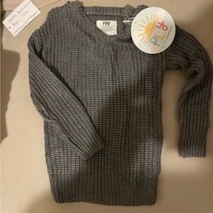 Little Sleepies Grey 6/12 Sweater